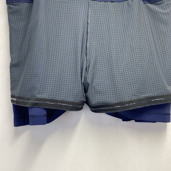 KINONA Party Pleated Golf Skort Women XXL Navy Lined Waistband Zip Pockets New - Picture 7 of 14